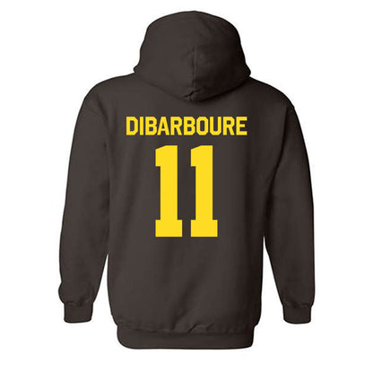 Western Michigan - NCAA Women's Basketball : Emma Dibarboure - Classic Shersey Hooded Sweatshirt-1