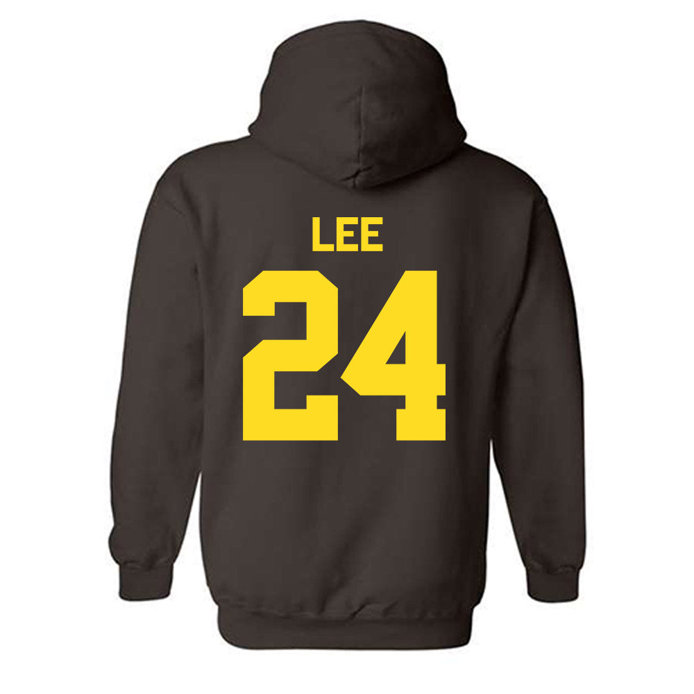 Western Michigan - NCAA Men's Basketball : Robert Lee - Classic Shersey Hooded Sweatshirt-1