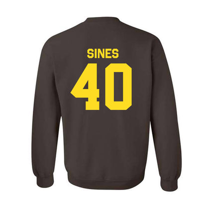 Western Michigan - NCAA Football : Nathan Sines - Classic Shersey Crewneck Sweatshirt-1