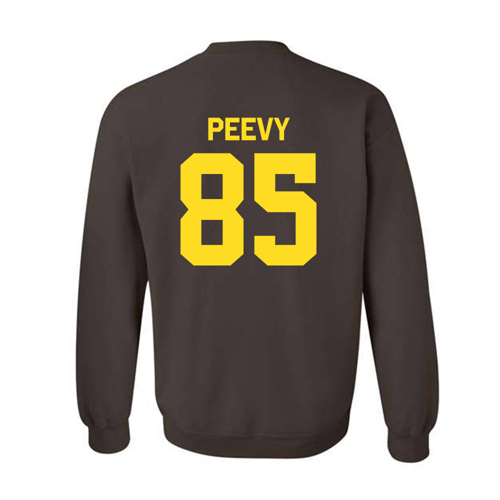 Western Michigan - NCAA Football : Braden Peevy - Classic Shersey Crewneck Sweatshirt-1