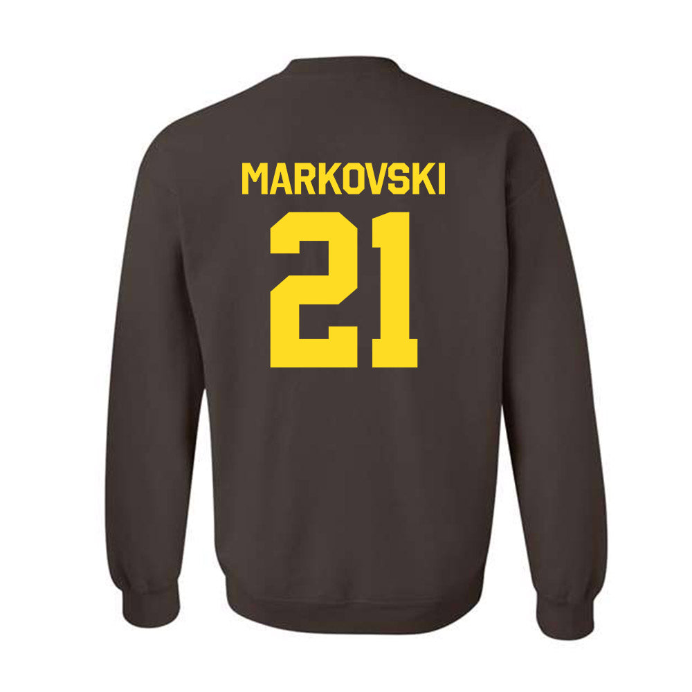 Western Michigan - NCAA Men's Soccer : Alek Markovski - Classic Shersey Crewneck Sweatshirt-1