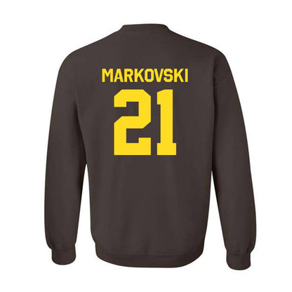 Western Michigan - NCAA Men's Soccer : Alek Markovski - Classic Shersey Crewneck Sweatshirt-1