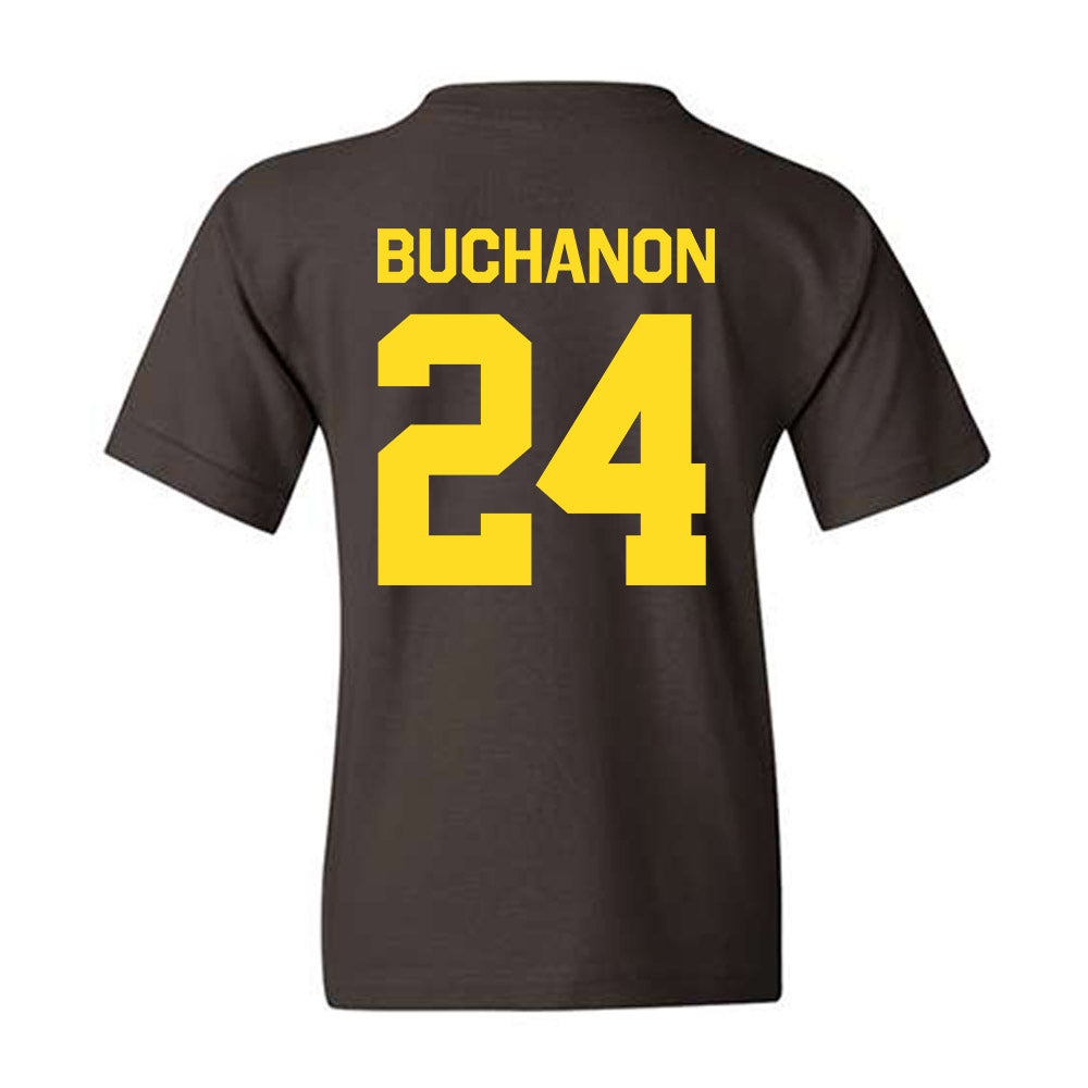 Western Michigan - NCAA Women's Basketball : Kaylyn Buchanon - Classic Shersey Youth T-Shirt-1