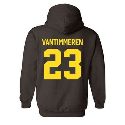 Western Michigan - NCAA Women's Basketball : Emily Vantimmeren - Classic Shersey Hooded Sweatshirt-1