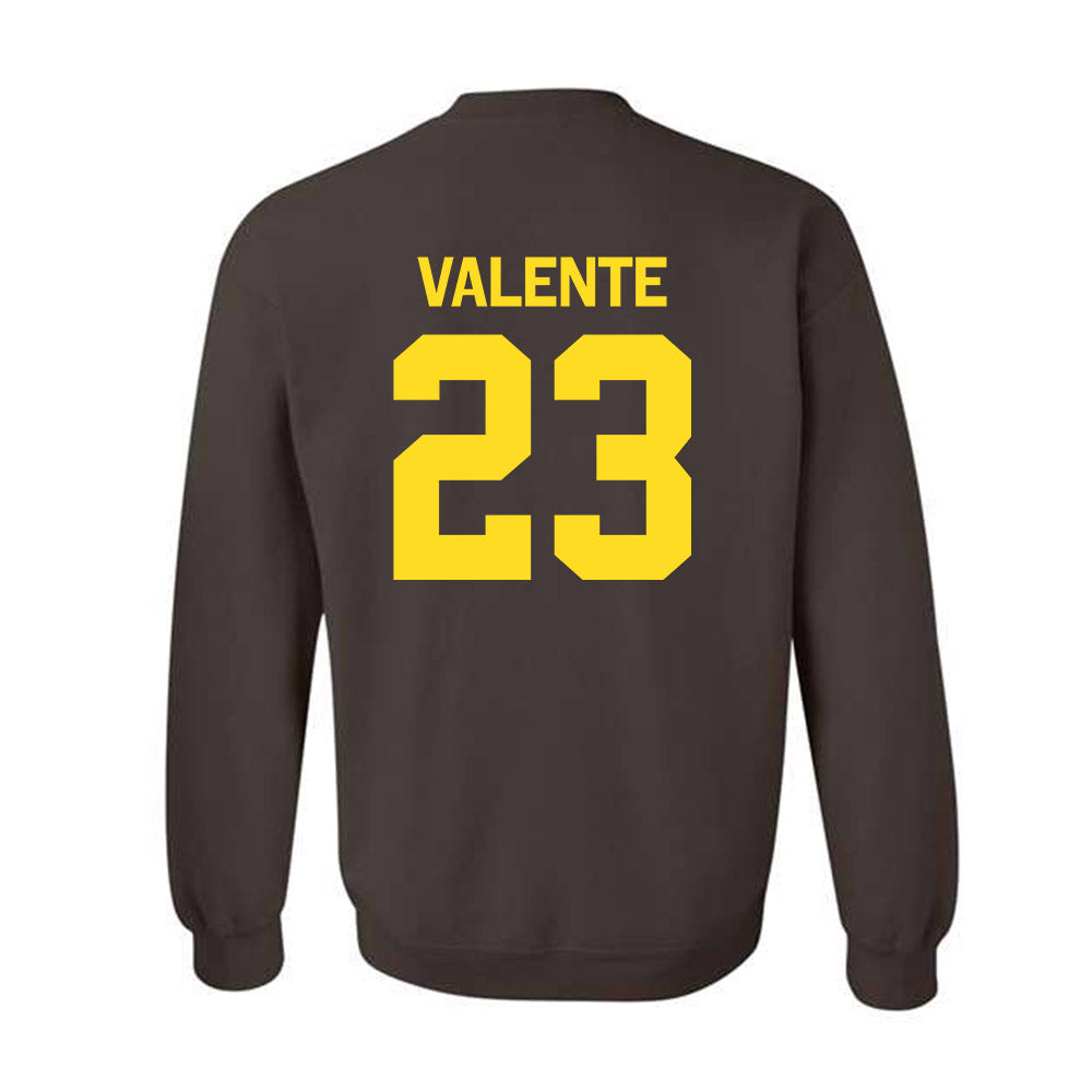 Western Michigan - NCAA Men's Ice Hockey : Liam Valente - Classic Shersey Crewneck Sweatshirt-1