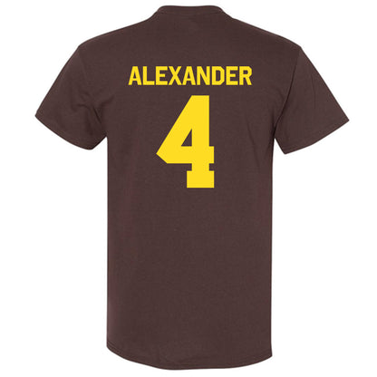 Western Michigan - NCAA Football : Austin Alexander - Classic Shersey T-Shirt-1