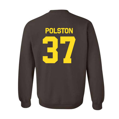 Western Michigan - NCAA Men's Ice Hockey : Michael Polston - Classic Shersey Crewneck Sweatshirt-1