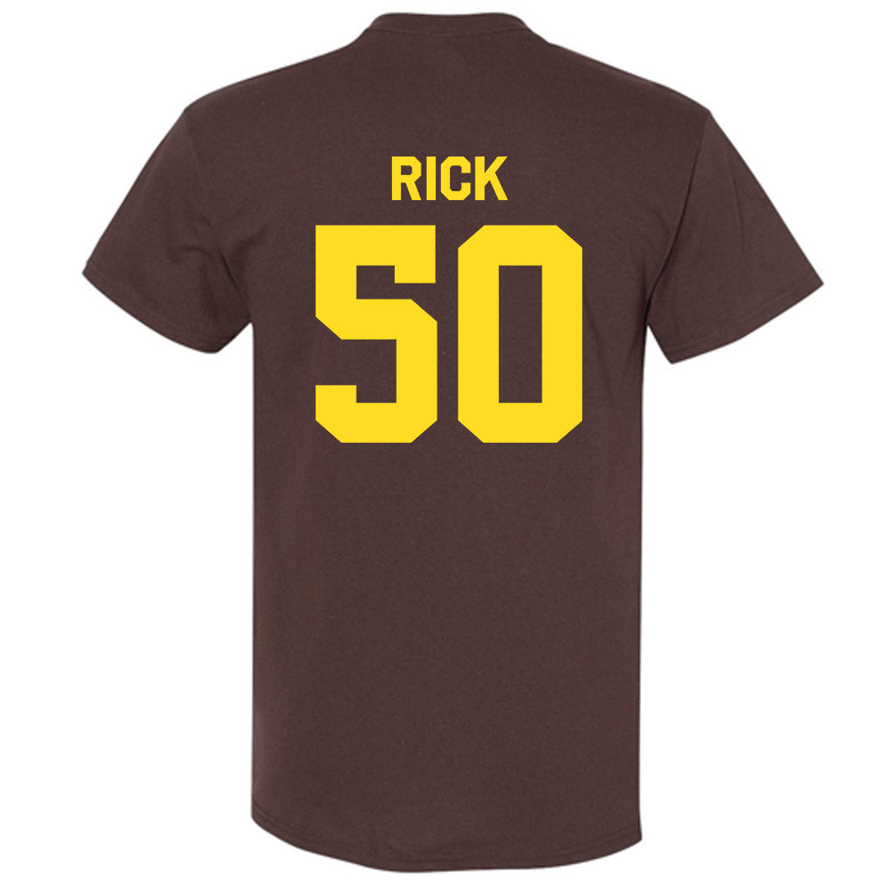 Western Michigan - NCAA Baseball : Lucas Rick - Classic Shersey T-Shirt-1