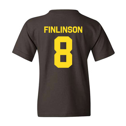 Western Michigan - NCAA Men's Basketball : Isaac Finlinson - Classic Shersey Youth T-Shirt-1