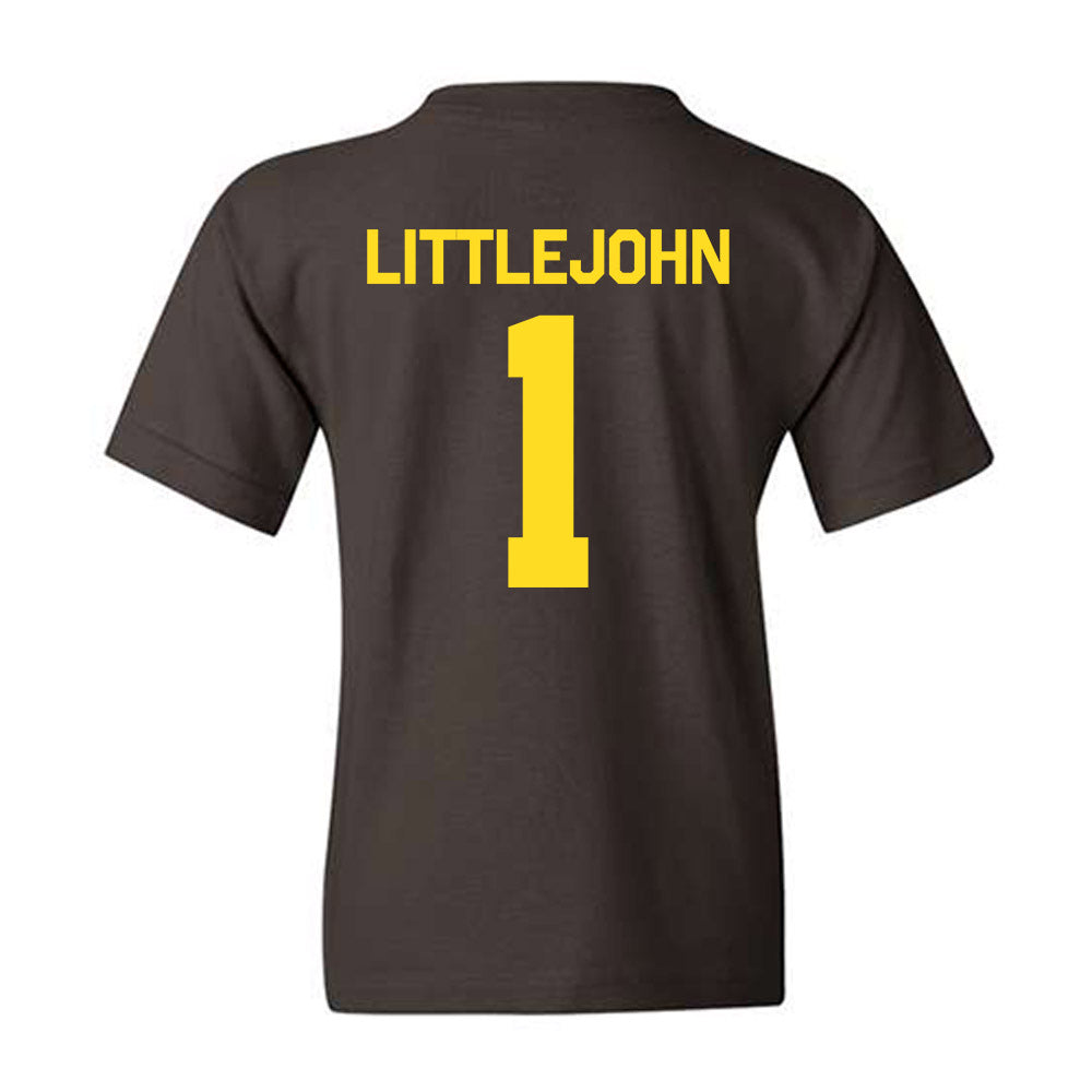 Western Michigan - NCAA Football : Emazon Littlejohn - Classic Shersey Youth T-Shirt-1