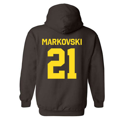 Western Michigan - NCAA Men's Soccer : Alek Markovski - Classic Shersey Hooded Sweatshirt-1