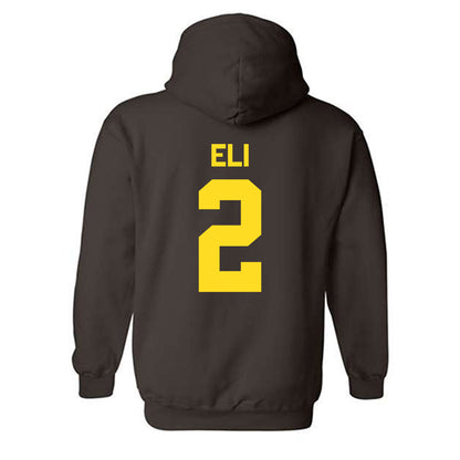 Western Michigan - NCAA Men's Basketball : Joshua Eli - Classic Shersey Hooded Sweatshirt-1
