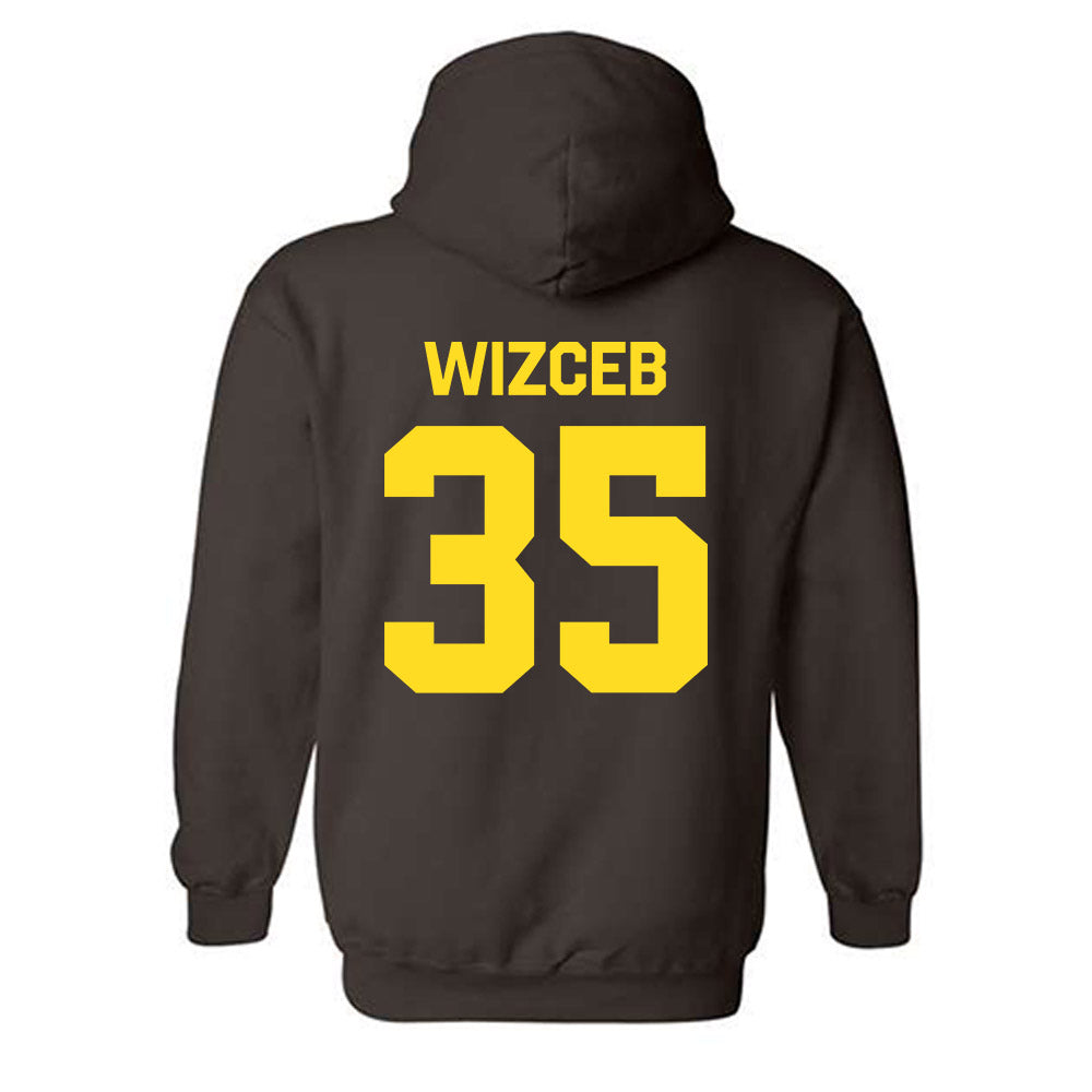 Western Michigan - NCAA Baseball : Joey Wizceb - Classic Shersey Hooded Sweatshirt-1