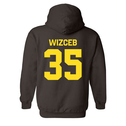 Western Michigan - NCAA Baseball : Joey Wizceb - Classic Shersey Hooded Sweatshirt-1