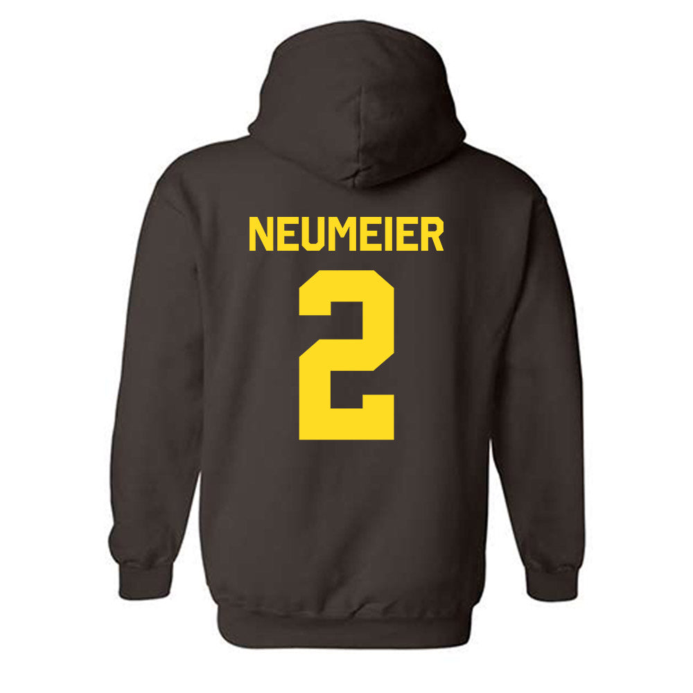 Western Michigan - NCAA Men's Ice Hockey : Michael Neumeier - Classic Shersey Hooded Sweatshirt-1