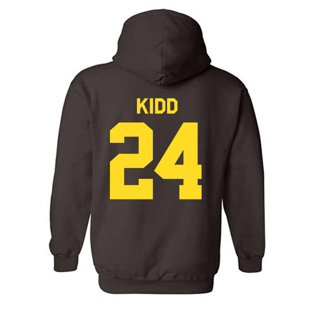 Western Michigan - NCAA Baseball : Ricky Kidd - Classic Shersey Hooded Sweatshirt-1