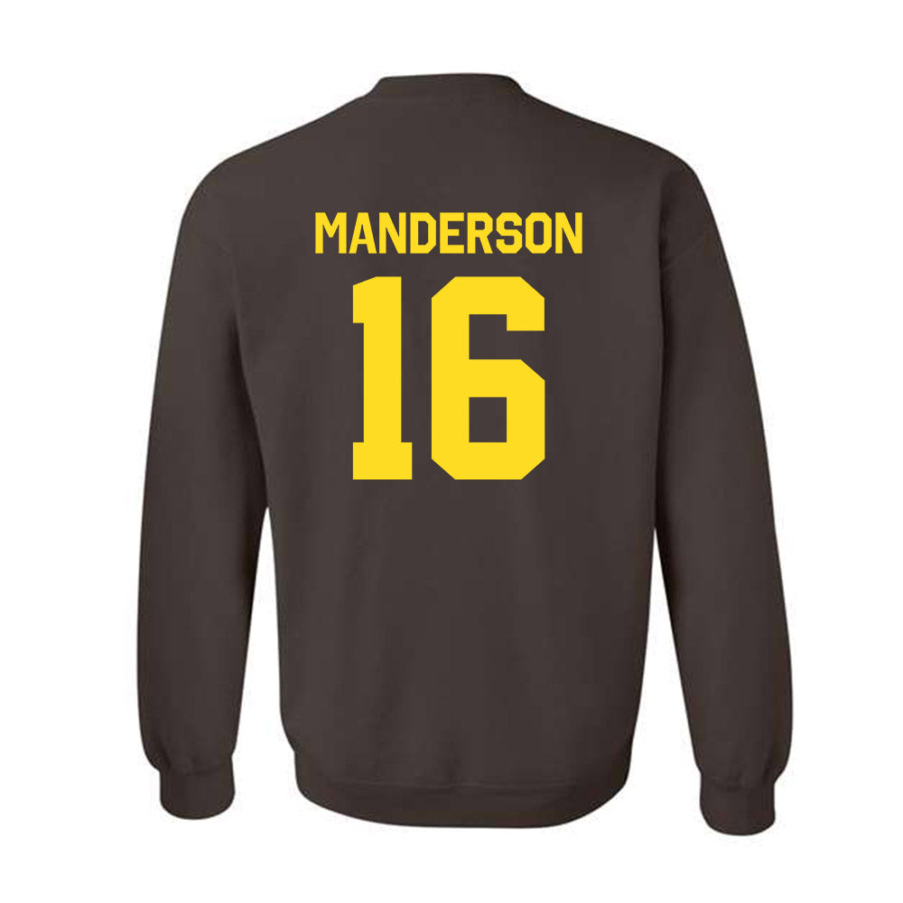 Western Michigan - NCAA Women's Soccer : Jaida Manderson - Classic Shersey Crewneck Sweatshirt-1
