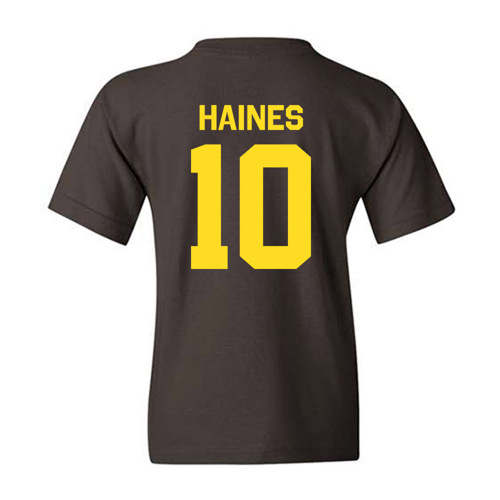 Western Michigan - NCAA Football : Teegan Haines - Classic Shersey Youth T-Shirt-1