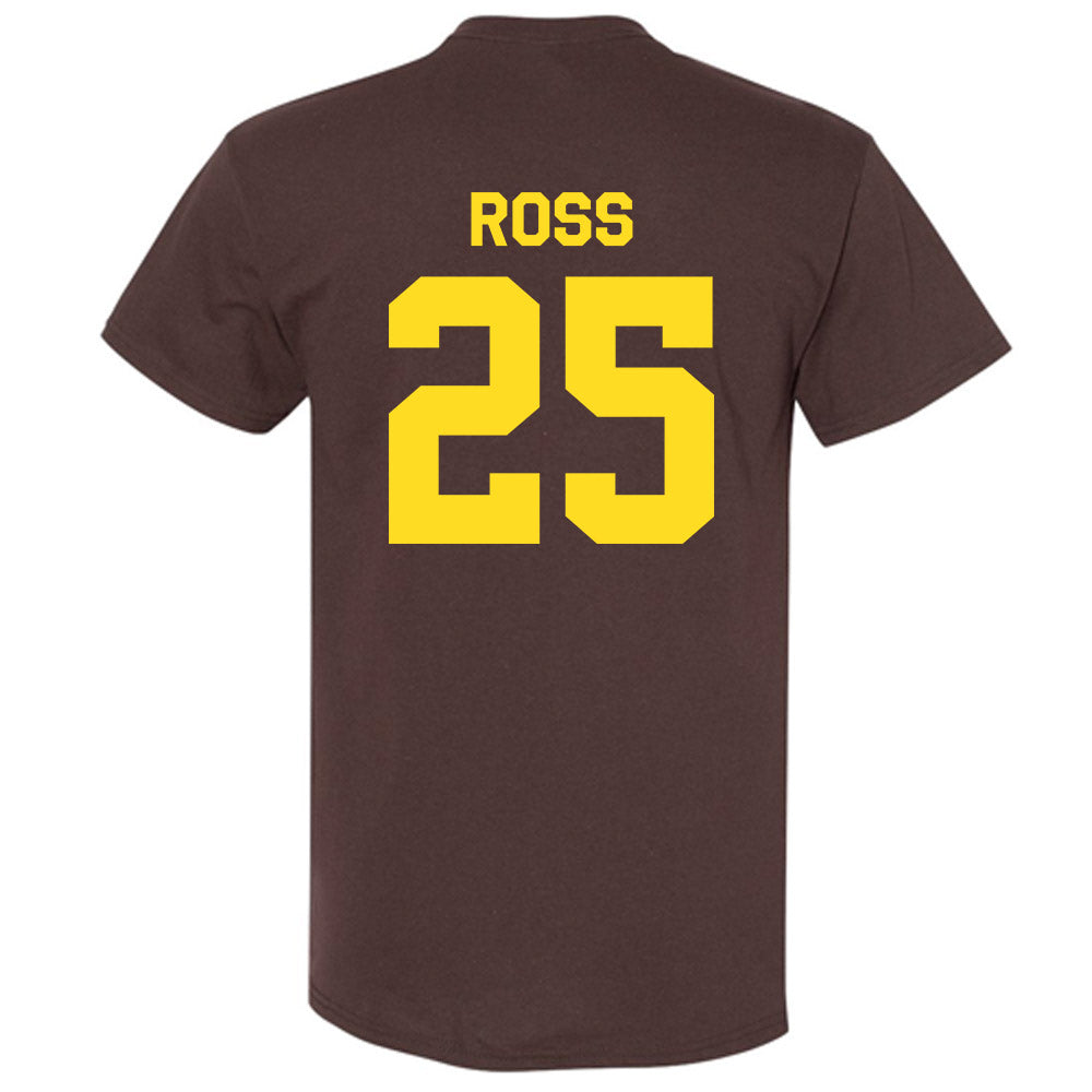 Western Michigan - NCAA Baseball : Jake Ross - Classic Shersey T-Shirt-1