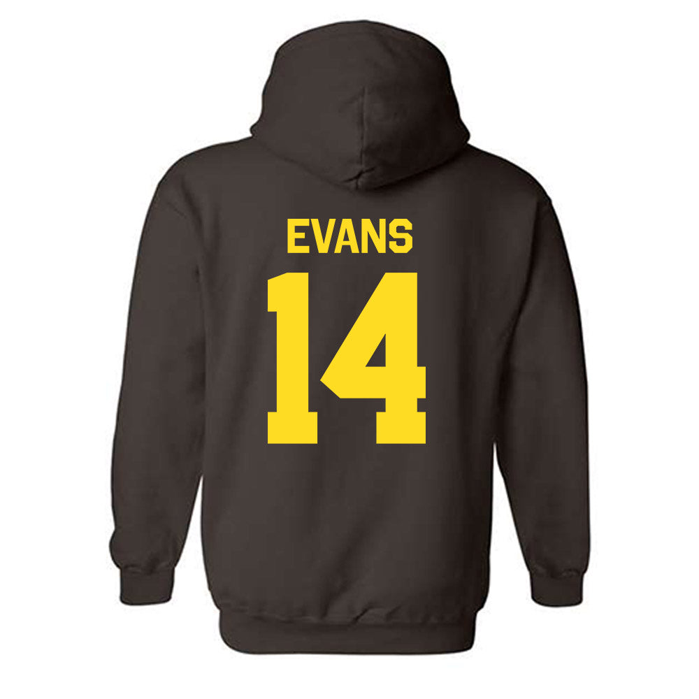 Western Michigan - NCAA Men's Tennis : Drew Evans - Classic Shersey Hooded Sweatshirt-1