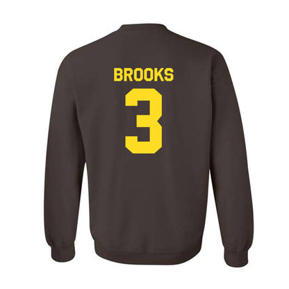 Western Michigan - NCAA Football : Baylin Brooks - Classic Shersey Crewneck Sweatshirt-1