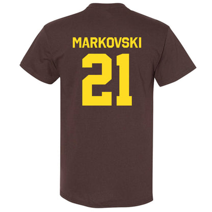 Western Michigan - NCAA Men's Soccer : Alek Markovski - Classic Shersey T-Shirt-1