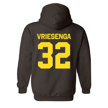 Western Michigan - NCAA Baseball : Zach Vriesenga - Classic Shersey Hooded Sweatshirt-1