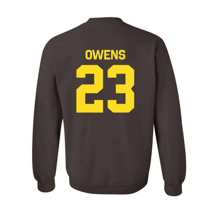Western Michigan - NCAA Football : Tahj Owens - Classic Shersey Crewneck Sweatshirt-1