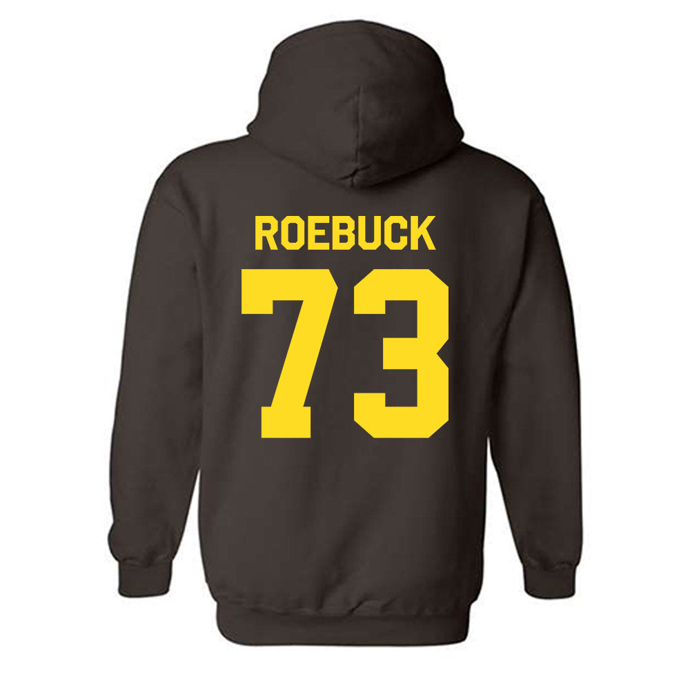 Western Michigan - NCAA Football : Ben Roebuck - Classic Shersey Hooded Sweatshirt-1