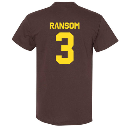 Western Michigan - NCAA Women's Basketball : Zuri Ransom - Classic Shersey T-Shirt-1