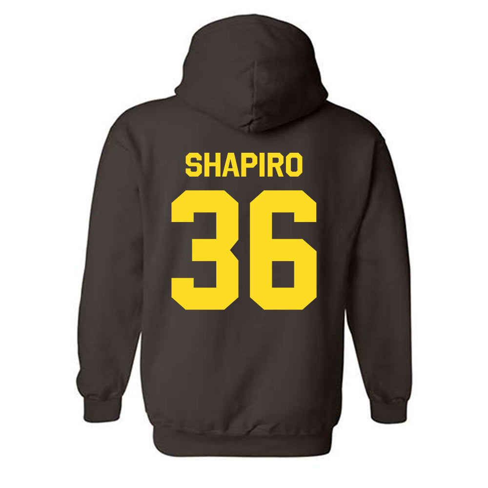 Western Michigan - NCAA Baseball : Evan Shapiro - Classic Shersey Hooded Sweatshirt-1