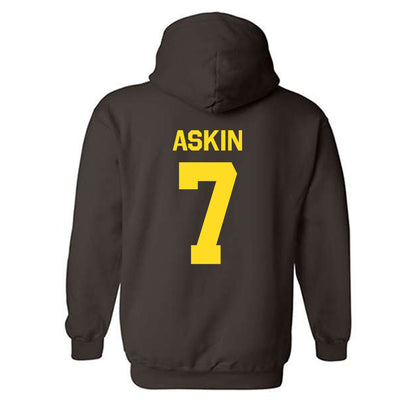 Western Michigan - NCAA Women's Volleyball : Ella Askin - Classic Shersey Hooded Sweatshirt-1