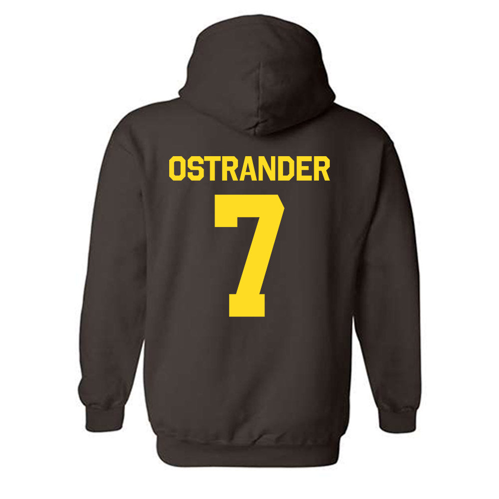 Western Michigan - NCAA Baseball : Connor Ostrander - Classic Shersey Hooded Sweatshirt-1