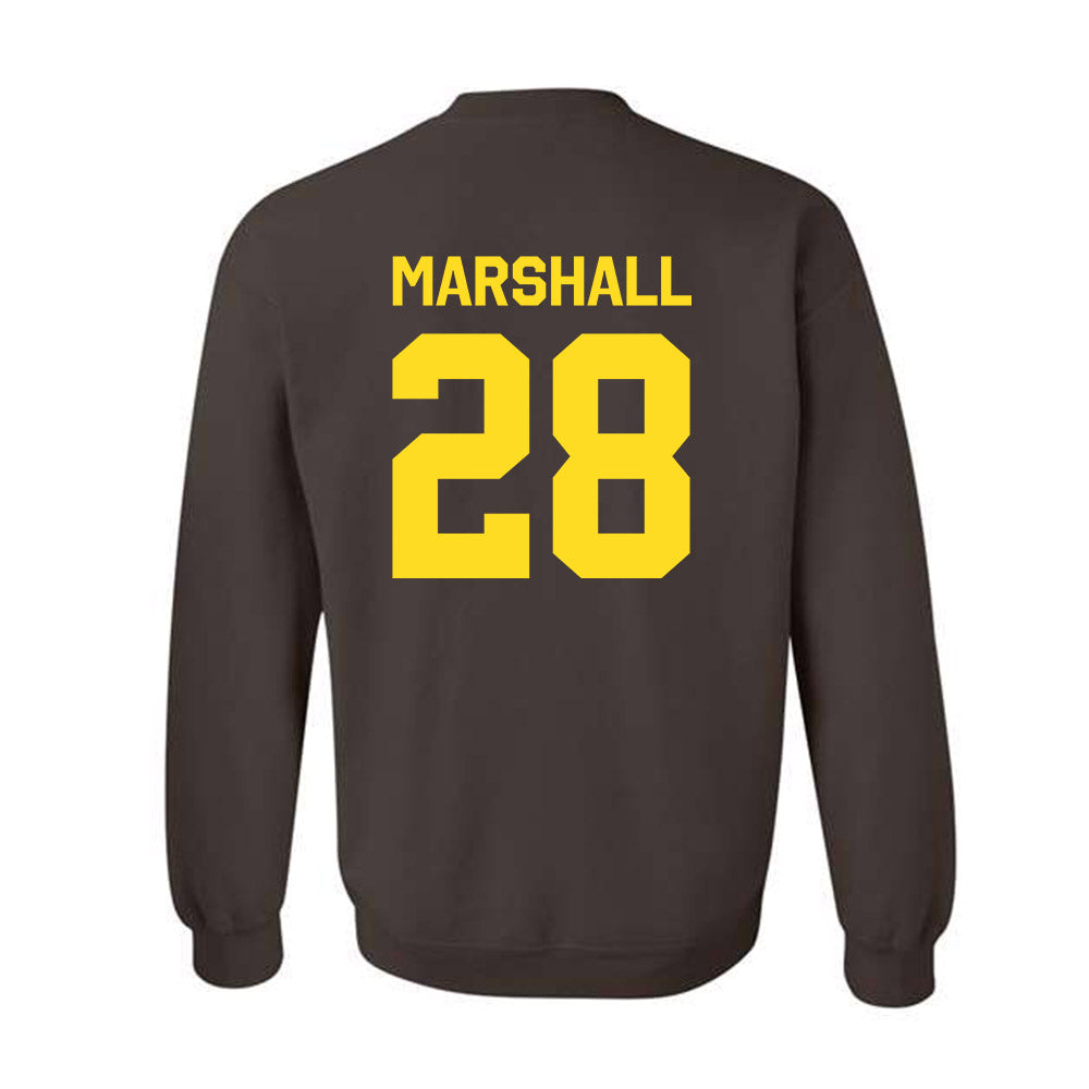 Western Michigan - NCAA Baseball : Trevor Marshall - Classic Shersey Crewneck Sweatshirt-1