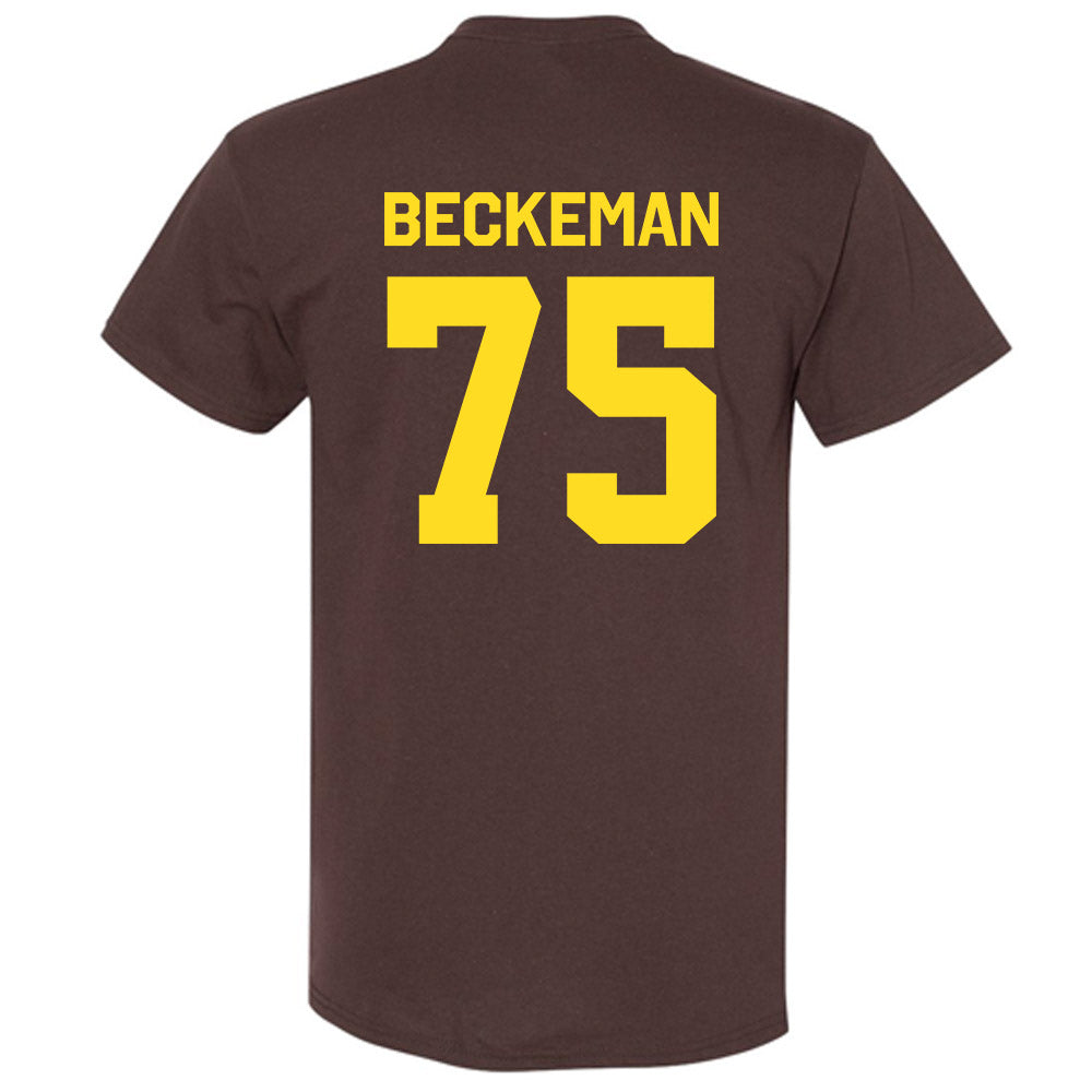 Western Michigan - NCAA Football : Spencer Beckeman - Classic Shersey T-Shirt-1