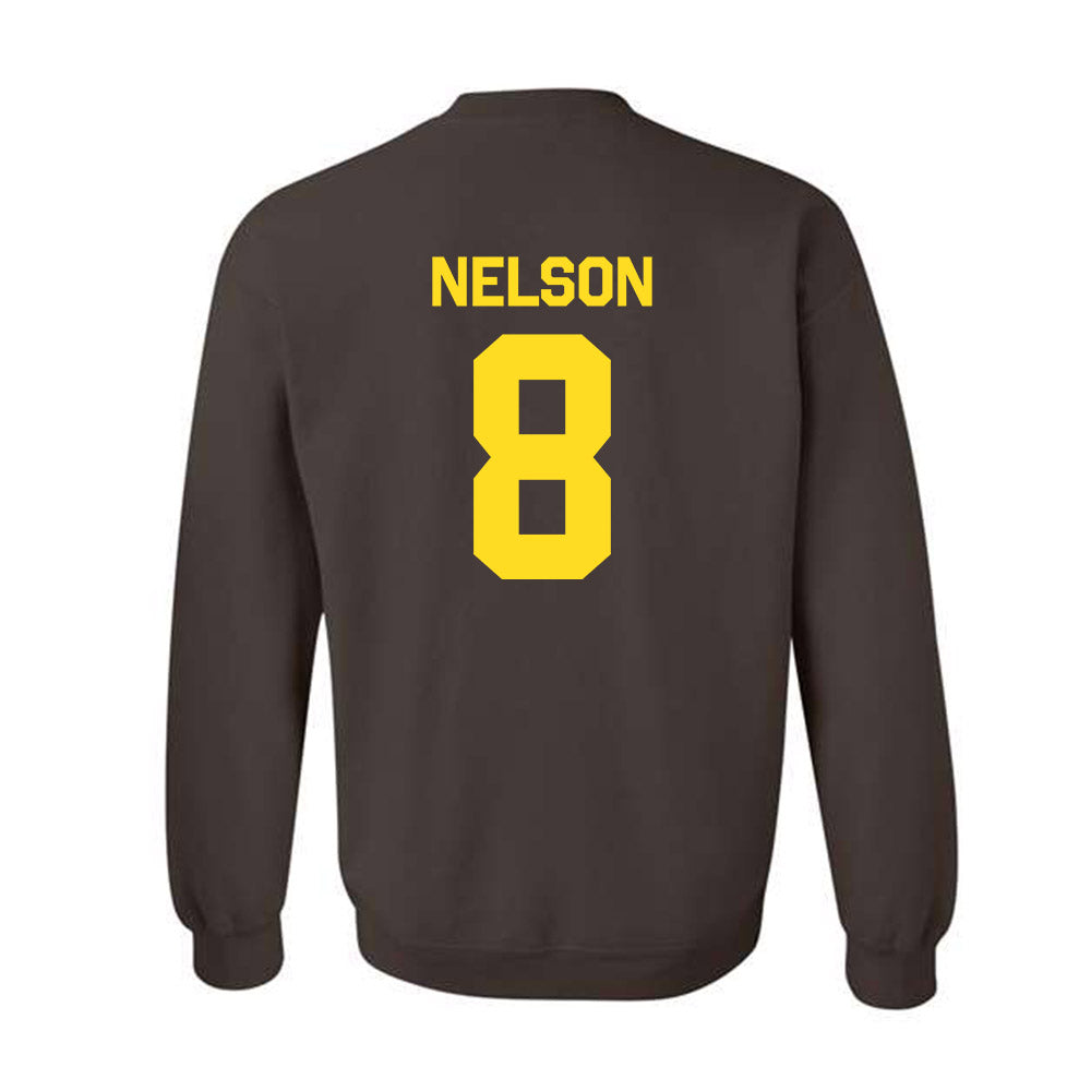 Western Michigan - NCAA Football : Egypt Nelson - Classic Shersey Crewneck Sweatshirt-1