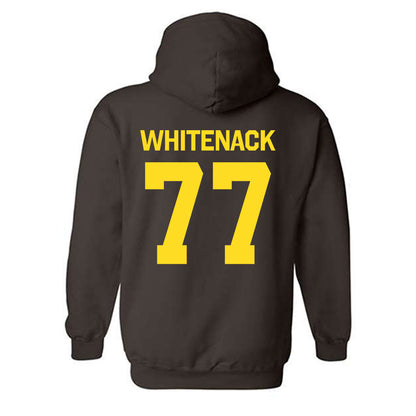 Western Michigan - NCAA Football : Hunter Whitenack - Classic Shersey Hooded Sweatshirt-1