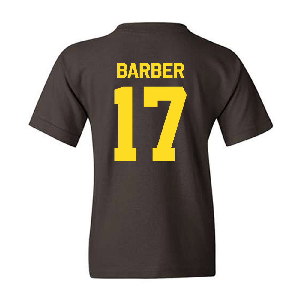 Western Michigan - NCAA Football : Camron Barber - Classic Shersey Youth T-Shirt-1