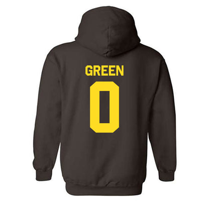 Western Michigan - NCAA Football : AJ Green - Classic Shersey Hooded Sweatshirt-1