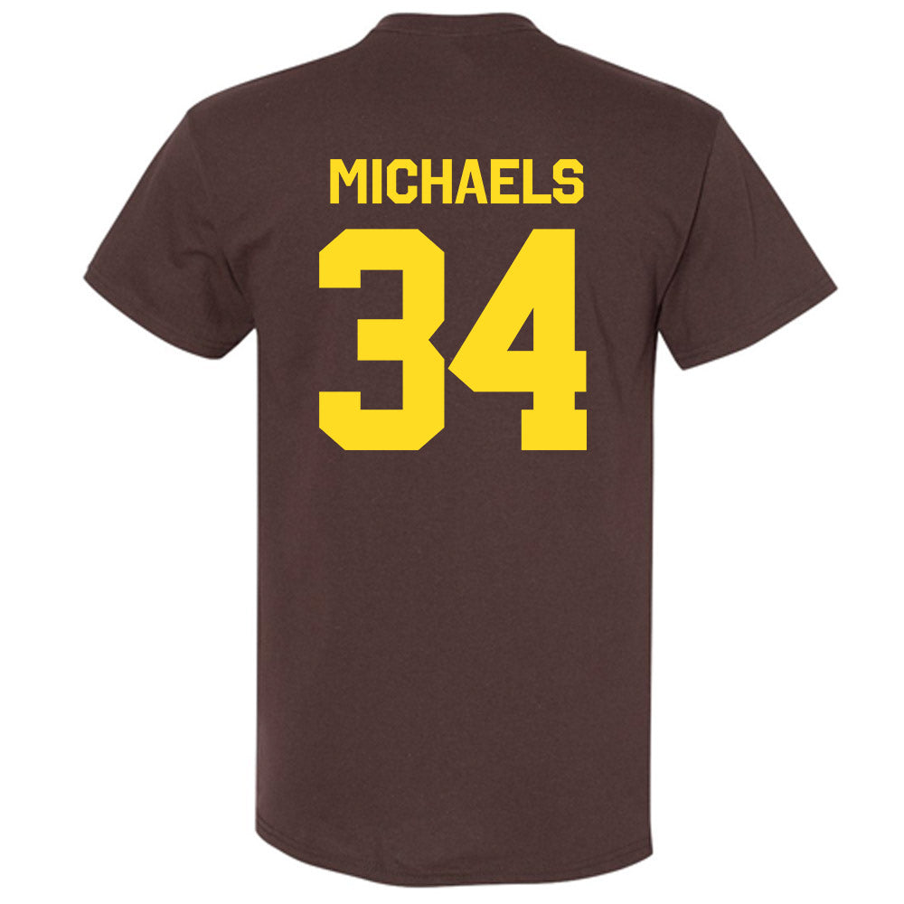 Western Michigan - NCAA Men's Ice Hockey : Owen Michaels - Classic Shersey T-Shirt-1