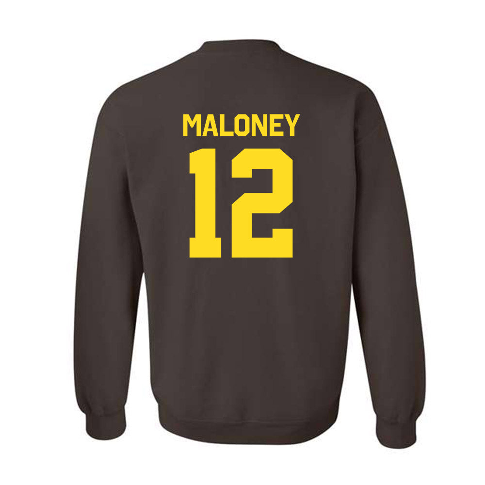 Western Michigan - NCAA Baseball : Michael Maloney - Classic Shersey Crewneck Sweatshirt-1