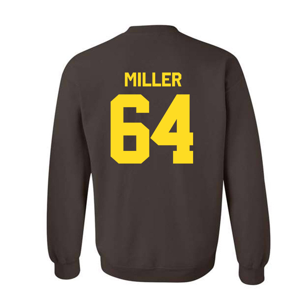 Western Michigan - NCAA Football : Nolan Miller - Classic Shersey Crewneck Sweatshirt-1