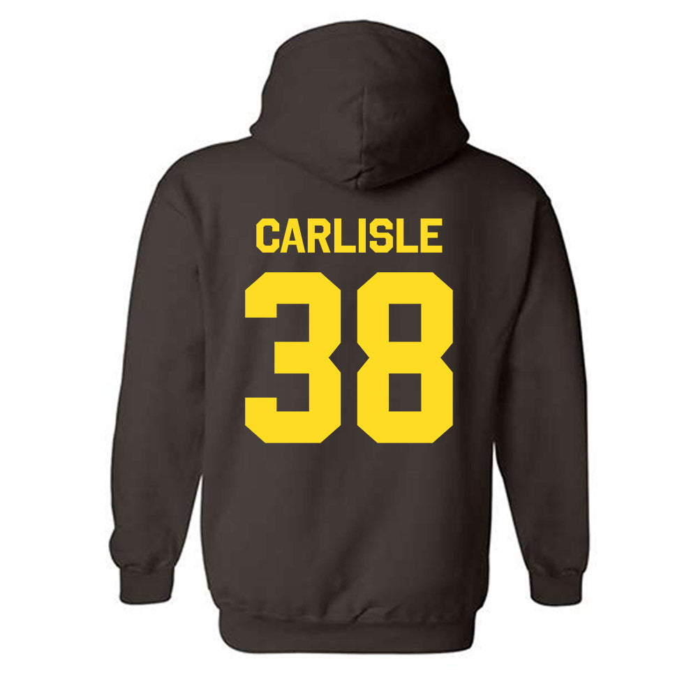 Western Michigan - NCAA Baseball : Sam Carlisle - Classic Shersey Hooded Sweatshirt-1