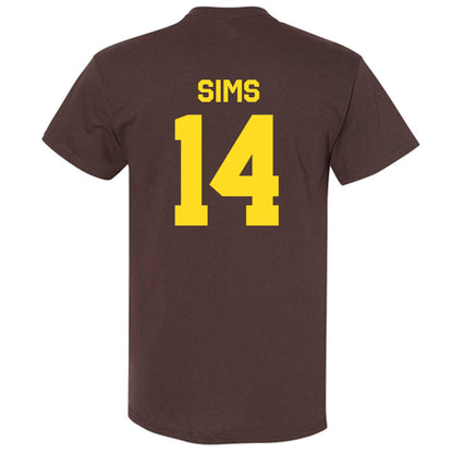 Western Michigan - NCAA Football : Jarvarius Sims - Classic Shersey T-Shirt-1