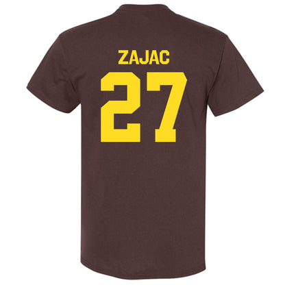 Western Michigan - NCAA Baseball : Nolan Zajac - Classic Shersey T-Shirt-1