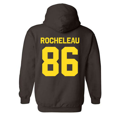 Western Michigan - NCAA Football : Ryan Rocheleau - Classic Shersey Hooded Sweatshirt-1