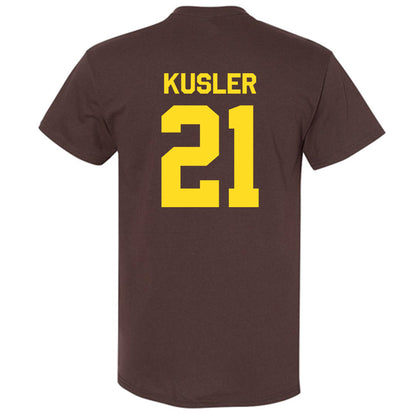 Western Michigan - NCAA Men's Ice Hockey : Ryan Kusler - Classic Shersey T-Shirt-1