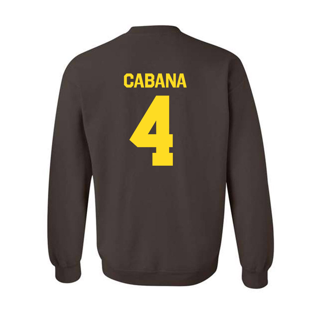 Western Michigan - NCAA Football : Cole Cabana - Classic Shersey Crewneck Sweatshirt-1