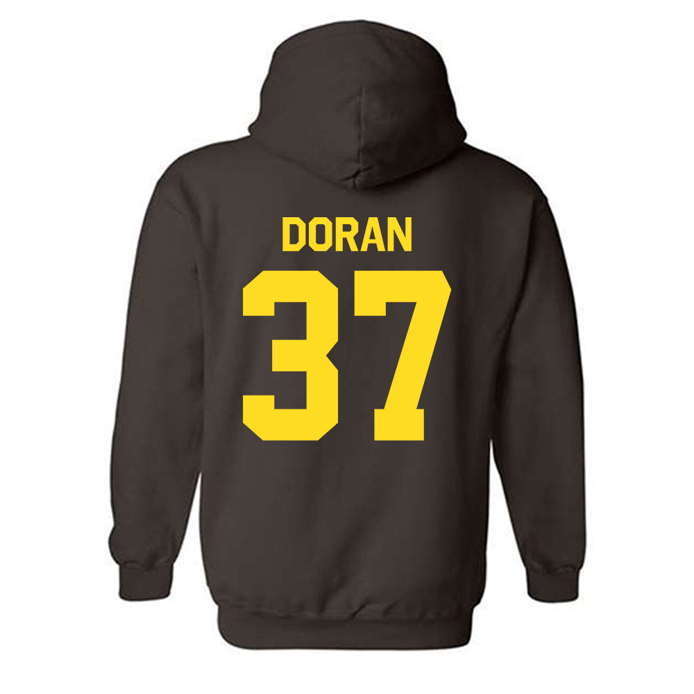 Western Michigan - NCAA Baseball : Turner Doran - Classic Shersey Hooded Sweatshirt-1