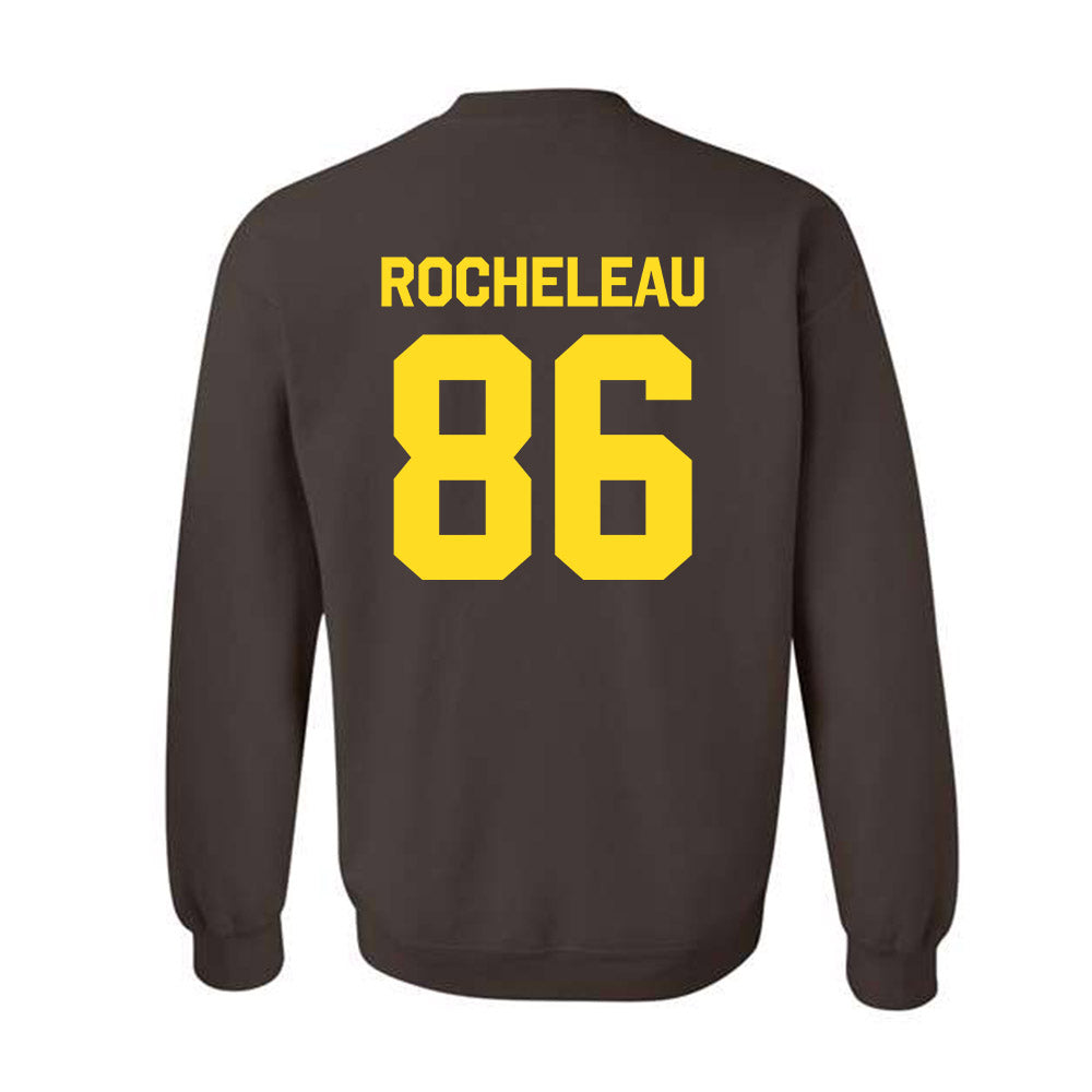 Western Michigan - NCAA Football : Ryan Rocheleau - Classic Shersey Crewneck Sweatshirt-1